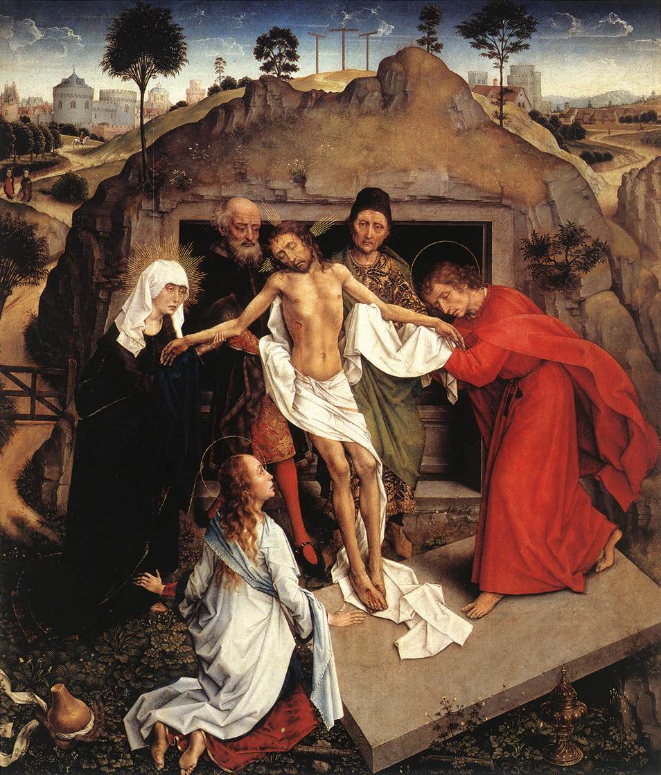 Van der Wayden : Mise au tombeau