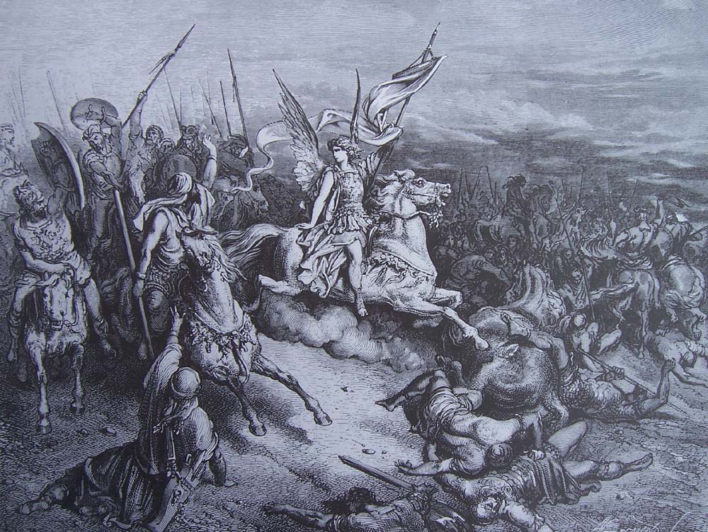 Gustave Doré, l'Ange des Maccabées